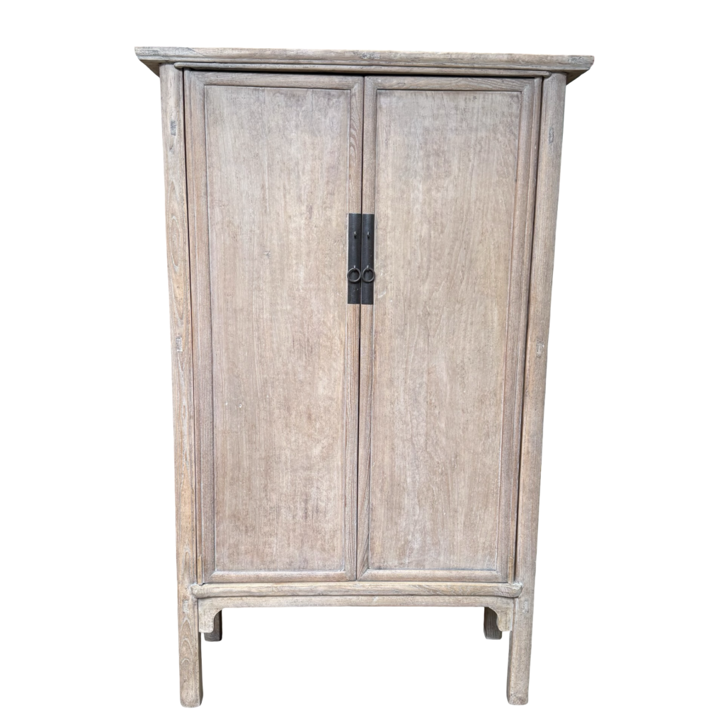 Kast naturel 2dr 2la 130x47x208