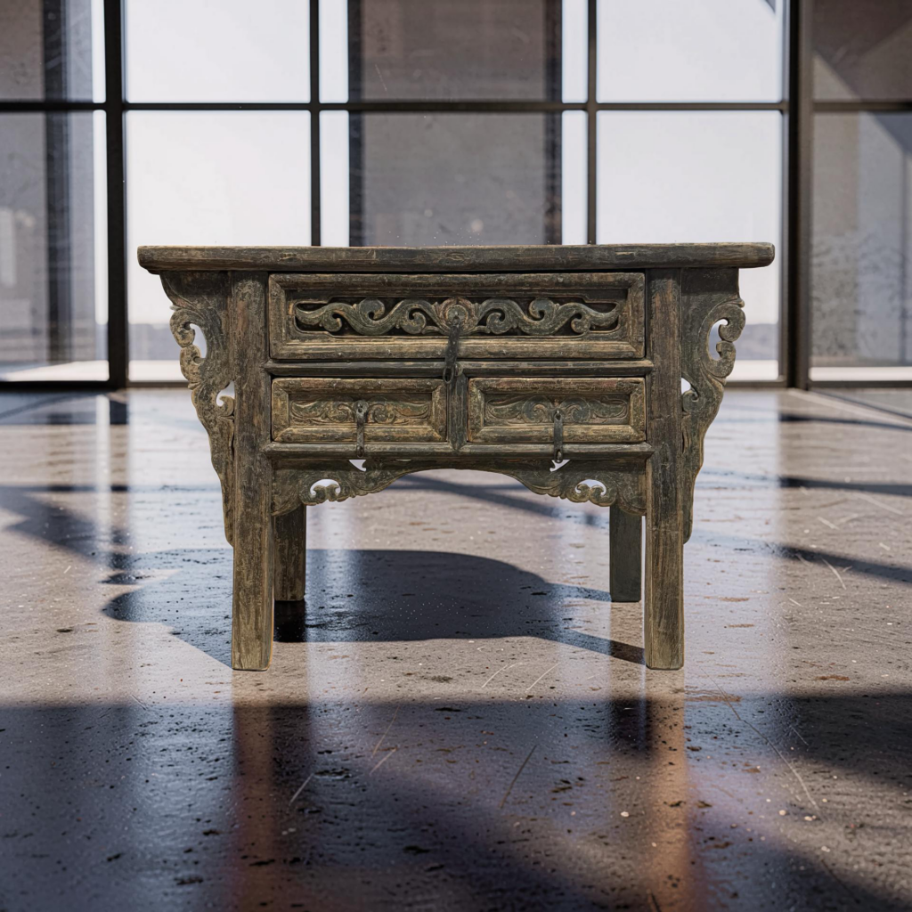 Wandtafel 3la Shanxi snijw. 117x45x83