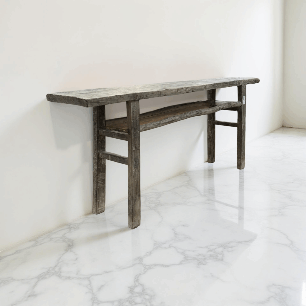 Wandtafel grijs/f 195x35x81