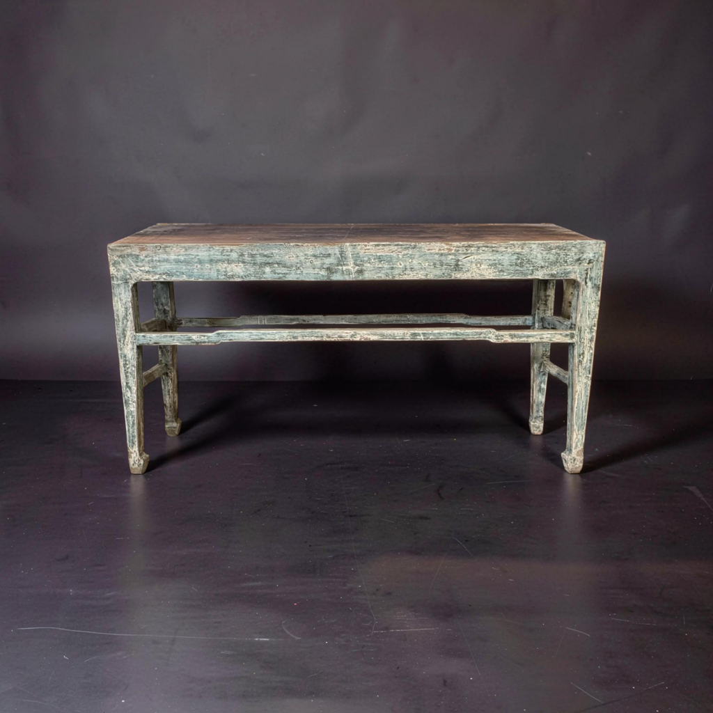 Wandtafel grijs/blauw 180x45x90