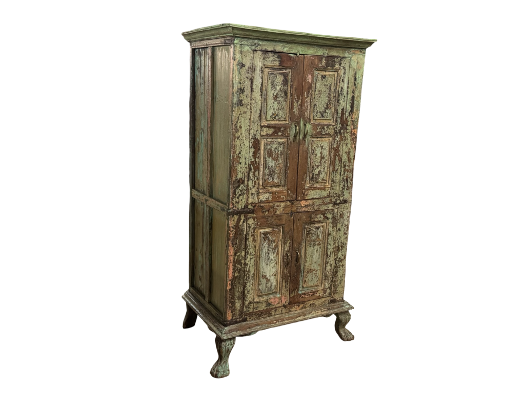 Kast 4dr groen/f 88x60x178