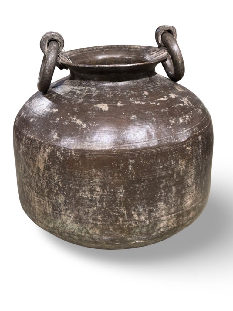 Brass pot Shekhawati 42x42x50