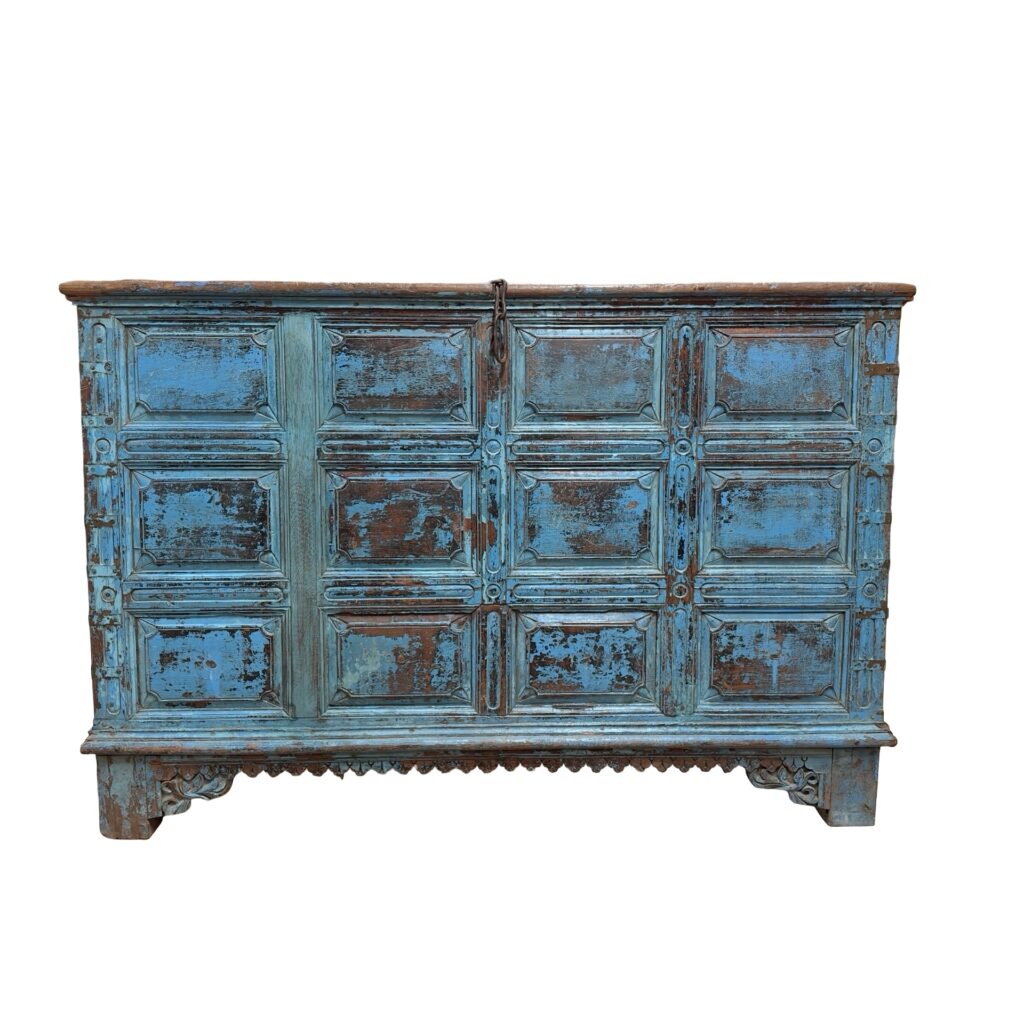 Kist blauw/f 145x40x95