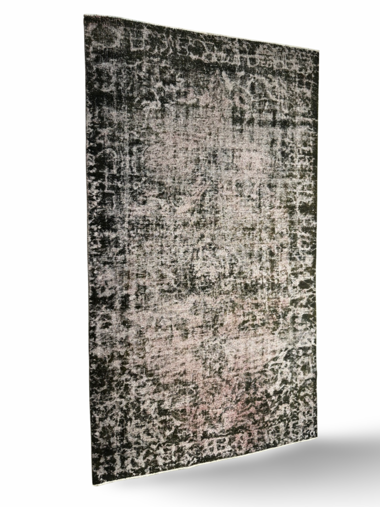 Carpet zwart/roze 299x172