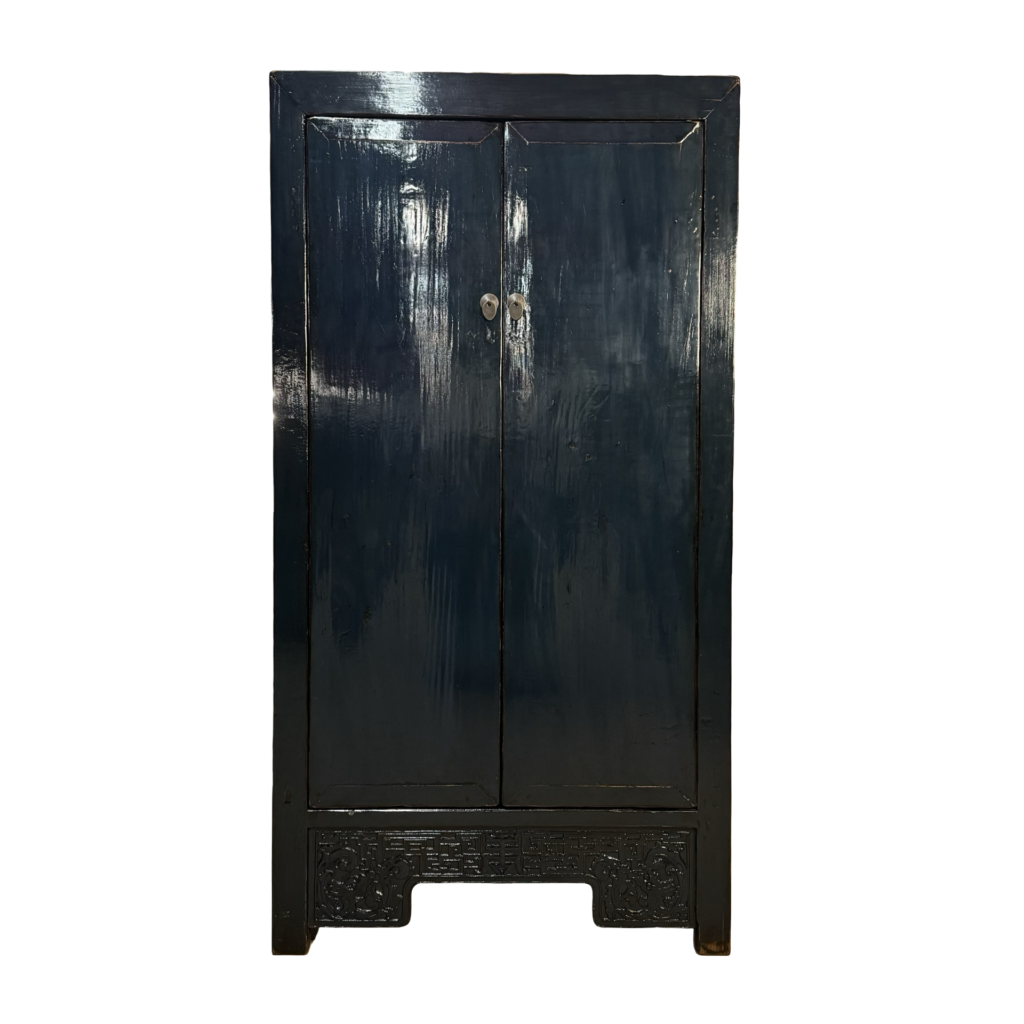 Kast 2dr blauw 101x50x192