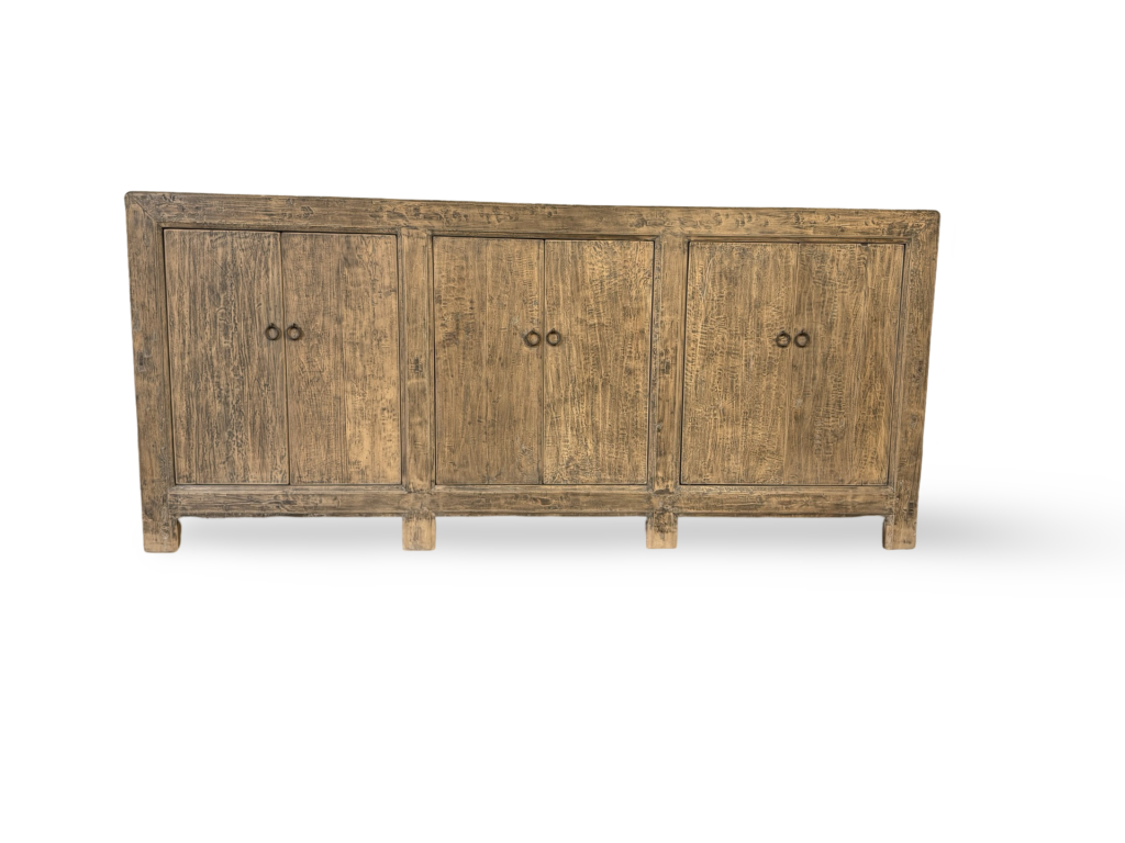 Dressoir 6dr naturel 234x44x104