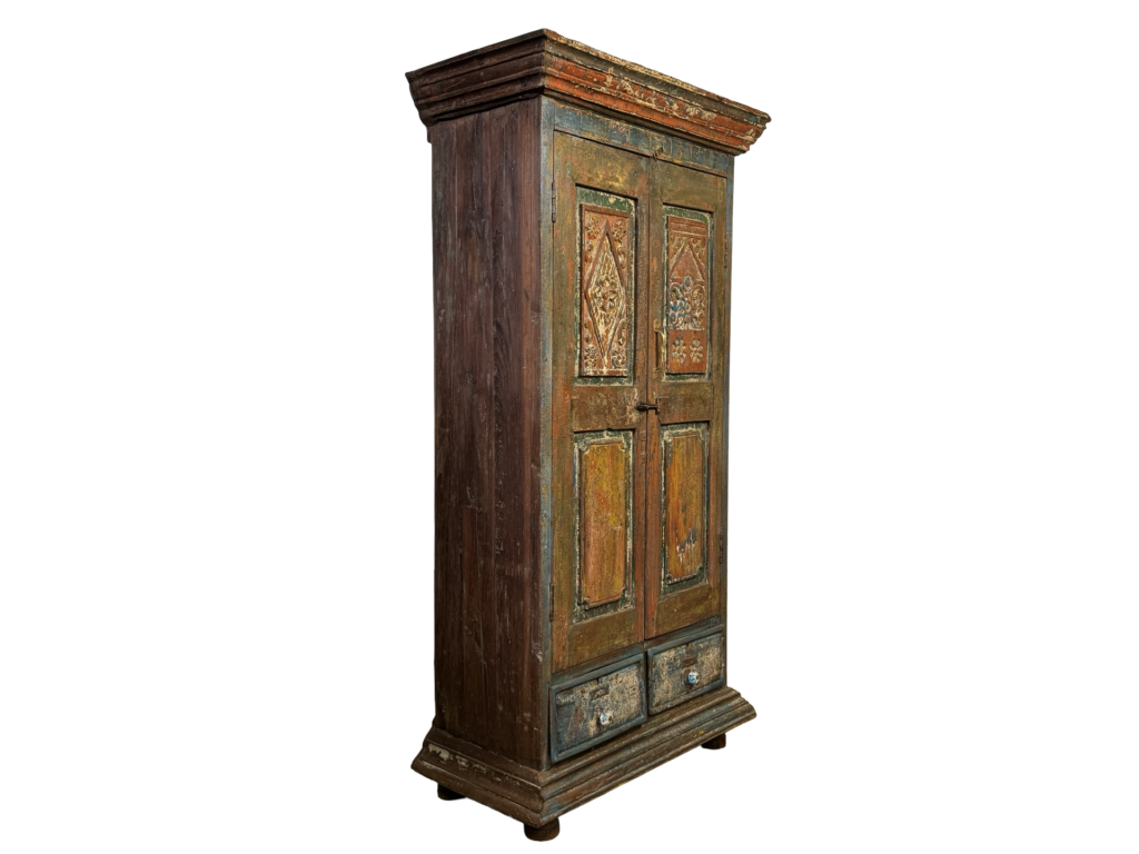 Kast 2dr 2la orgineel gekl. 91x48x175