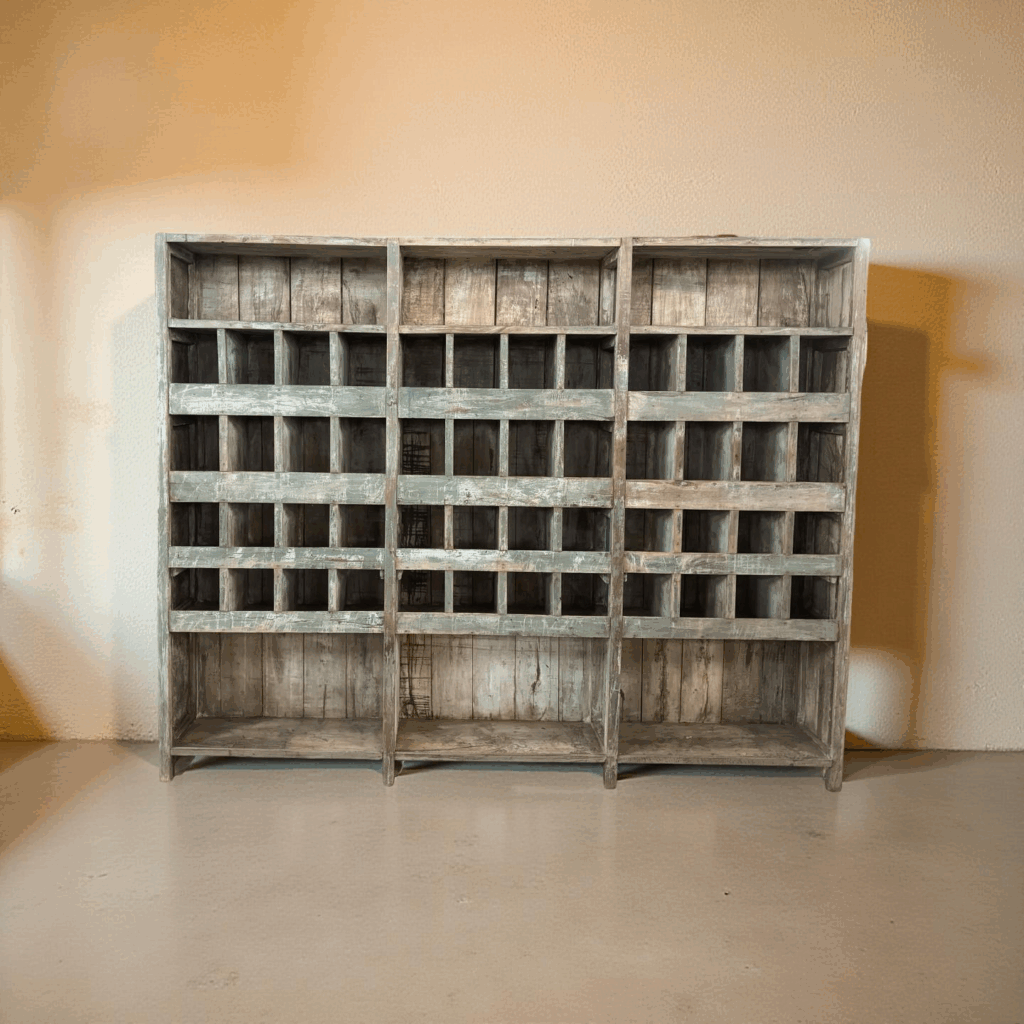 Rek vakken blauw/f 30x195x245