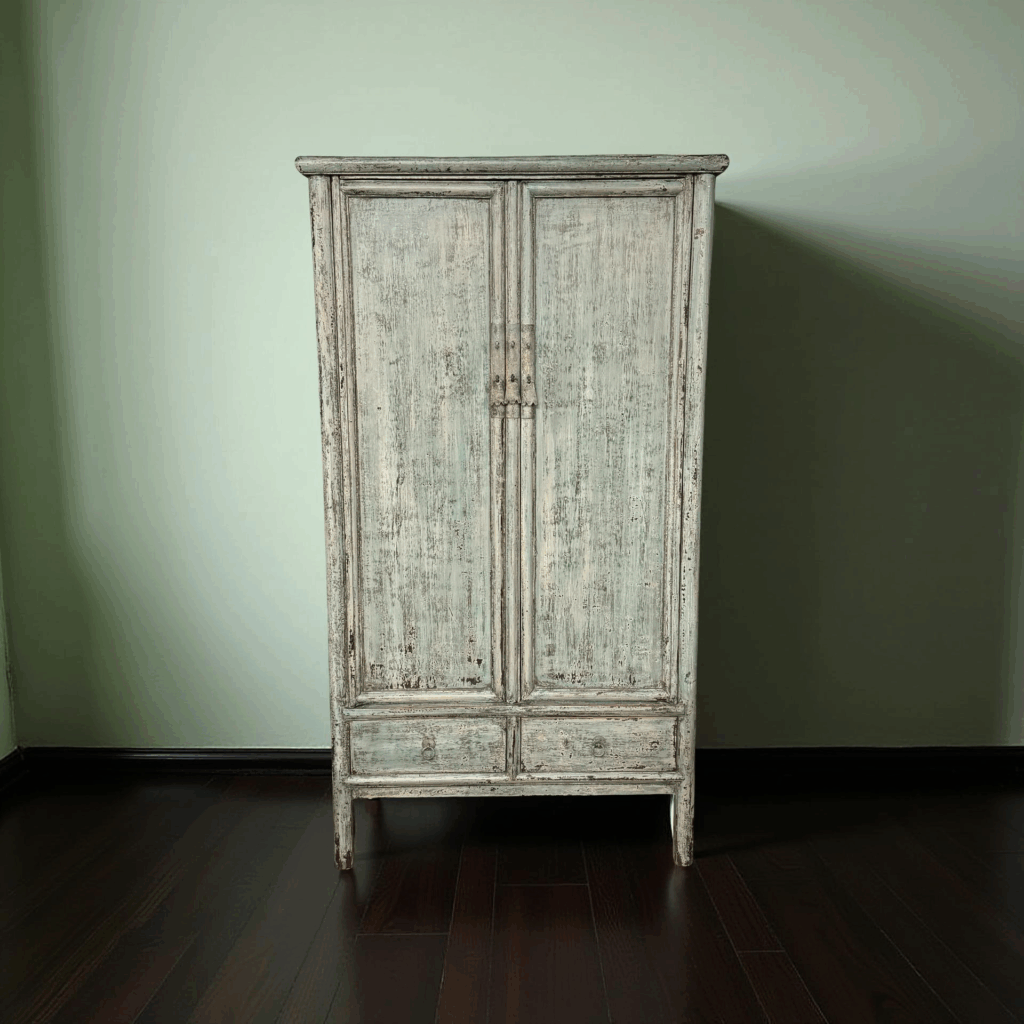 Kast 2dr 2drw blauw 100x48x184