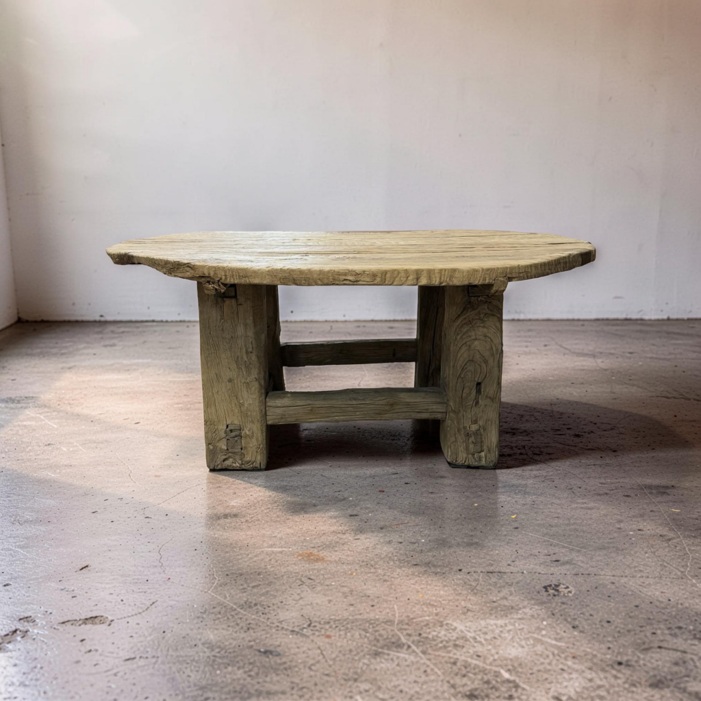 Salontafel rond nat/f 135x135x56